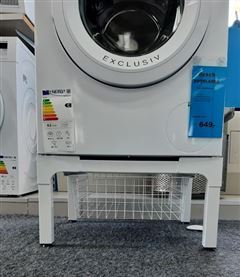 WASMACHINE VERHOGING 30 CM. MET MANDJE