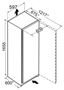LIEBHERR FNe5006, 238 liter, 165 cm hoog