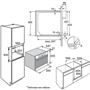 Pelgrim MAC614RVS, nis 45 cm. combi-oven